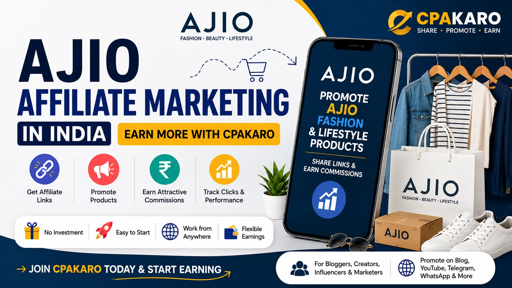 AJIO Affiliate Marketing