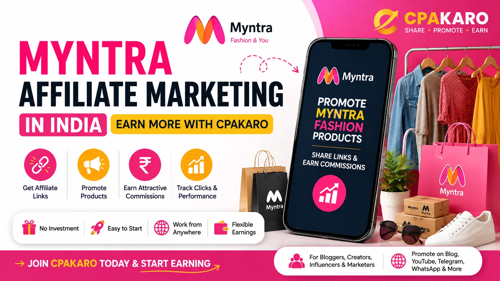 Myntra Affiliate Marketing